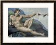 Creation Of Adam (Detail Of Adam) by Michelangelo Buonarroti Limited Edition Print