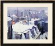 View Of Roofs Or Roofs Under Snow, 1878 by Gustave Caillebotte Limited Edition Print