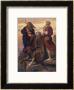 The Israelites Are Enabled To Defeat The Amalekites Because Moses Arms Are Held Up By Aaron And Hur by John Everett Millais Limited Edition Print