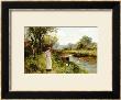 By The River by Ernest Walbourn Limited Edition Print
