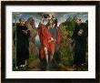 Saint Christopher Carrying The Christ Child, Flanked By Saints Maurus And Gilles by Hans Memling Limited Edition Print
