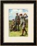 (Ltor) John Henry Taylor (1871-1963), James Braid (1870-1950), And Harry Vardon (1870-1937) by Clement Flower Limited Edition Print