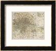 Map Of London And Its Suburbs by J. Bartholomew Limited Edition Pricing Art Print