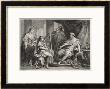 Young David Plays The Harp To Entertain King Saul by William Holl The Younger Limited Edition Print