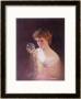 Girl Gazes Into A Crystal Ball by T.R. Skelton Limited Edition Print