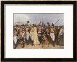 Soldiers Embarking For The Napoleonic Wars: The Girl I Left Behind Me by Charles Green Limited Edition Pricing Art Print
