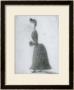 La Promeneuse Au Manchon by Georges Seurat Limited Edition Print