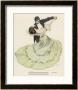 Valse Bleue, Her Wide Skirt Swirls Gracefully As Her Partner Leads Her Through A Passionate Waltz by Ferdinand Von Reznicek Limited Edition Pricing Art Print