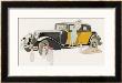 Driver Tests Her Skills On An Obstacle Course With A Little Help From Her Co- Driver by Rene Vincent Limited Edition Print
