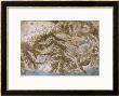 Chorographical Map Of Tuscany And The Neighboring Regions by Leonardo Da Vinci Limited Edition Print