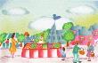 Jour De Marche Au Village by Valerie Hermant Limited Edition Print