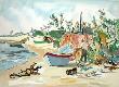 Plage De Camargue by Yves Brayer Limited Edition Print