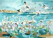 Les Flamants Roses by Yves Brayer Limited Edition Pricing Art Print