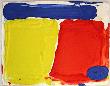 Rectangles Jaune Bleu Rouge by Bram Bogart Limited Edition Print