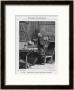 Benjamin Franklin American Statesman Scientist And Philosopher In His Physics Lab At Philadelphia by Yan D'argent Limited Edition Pricing Art Print