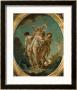 The Three Graces Carrying Amor, God Of Love by Francois Boucher Limited Edition Print