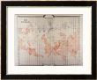 Map Of Lemuria At Its Greatest Extent by W. Scott-Elliot Limited Edition Print