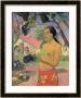 Woman With Mango, 1893 by Paul Gauguin Limited Edition Print