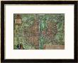 Map Of Paris, From Civitates Orbis Terrarum By Georg Braun And Frans Hogenberg, Circa 1572 by Joris Hoefnagel Limited Edition Print