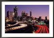 Skyline Of Atlanta, Georgia At Night by Vic Bider Limited Edition Print