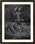 Horned Devil Presides Over The Sabbat by Emile Bayard Limited Edition Print