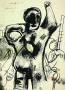 Ohne Titel (Figur Mit Arm) by Markus Lupertz Limited Edition Print