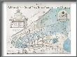 New York City Map, 1728 by Thomas Nast Limited Edition Print