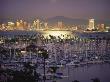 Skyline And Harbor At From Pt. Loma At Dusk by James Blank Limited Edition Print