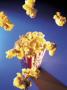 Flying Pieces Of Popcorn And Popcorn Box by Chuck Carlton Limited Edition Print