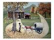 Farmer In Front Of His Barn by Konstantin Rodko Limited Edition Print