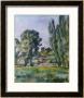 Landscape With Poplars by Paul Cã©Zanne Limited Edition Print