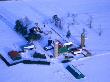 Farm Yard And Buildings Blanketed In Heavy Snow, Near Stratford, Ontario, Canada by Jim Wark Limited Edition Print
