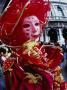 Carnevale Participant In Mask And Costume, Venice, Italy by Chris Mellor Limited Edition Print