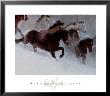 Horses In The Snow by David R. Stoecklein Limited Edition Print