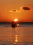 Local Paddling Dugout Canoe, Roatan, Bay Islands by Yvette Cardozo Limited Edition Print