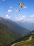 Paraglider Above The Col Du Glandon by Andrew Peacock Limited Edition Print