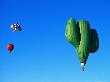 Cow, Strawberry, Cactus Hot Air Balloons by Rick Berkowitz Limited Edition Print
