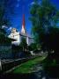 Local Church In Axams, Austria by Chris Mellor Limited Edition Print