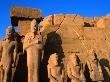 Giant Colonnades And Statues At Temple Of Karnak, Luxor, Egypt by Chris Mellor Limited Edition Print