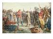 Olav Trygvasson Is Chosen To Be King Of Oreting, 1859 (W/C On Paper) by Peter Nicolai Arbo Limited Edition Print