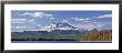 Snowcapped Mountain On A Landscape, South Sister, Oregon, Usa by Panoramic Images Limited Edition Print