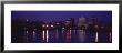 Buildings Lit Up At Night, Wilmington, Delaware, Usa by Panoramic Images Limited Edition Print