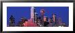 Urban Skyline At Night, Dallas, Texas, Usa by Panoramic Images Limited Edition Print