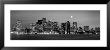 Black And White Skyline At Night, Boston, Massachusetts, Usa by Panoramic Images Limited Edition Pricing Art Print