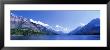 Mountain Range Along A Lake, Glacier National Park, Waterton Lakes National Park, Alberta, Canada by Panoramic Images Limited Edition Pricing Art Print