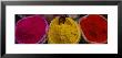 Various Powder Paints, Braj, Mathura, Uttar Pradesh, India by Panoramic Images Limited Edition Print