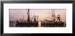 Fishing Boats Moored At A Dock, Amelia River, Amelia Island, Fernandina Beach, Florida, Usa by Panoramic Images Limited Edition Print