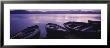 Fishing Boats Moored In A Lake, Loch Awe, Strathclyde Region, Highlands Region, Scotland by Panoramic Images Limited Edition Print