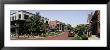 Sidewalk Cafe And A Car Parked By The Roadside, Adams Street, Tallahassee, Florida, Usa by Panoramic Images Limited Edition Print