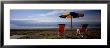 Two Empty Chairs Under A Beach Umbrella, Lignano Sabbiadoro, Italy by Panoramic Images Limited Edition Print